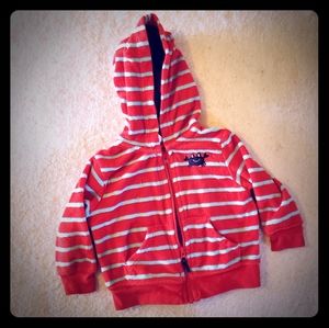 Carter's zipper sweatshirt 6 months like new